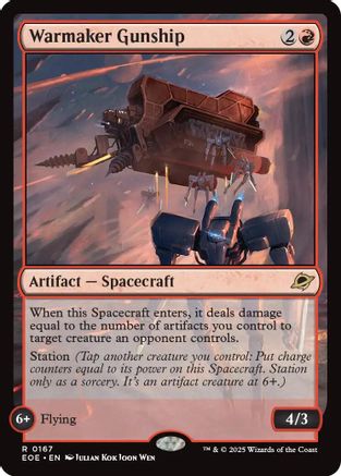 Image of Warmaker Gunship [Edge of Eternities]
