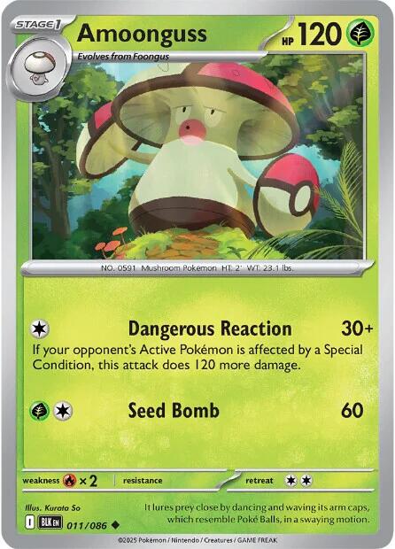 Image of Amoonguss (011/086) [Scarlet & Violet: Black Bolt]