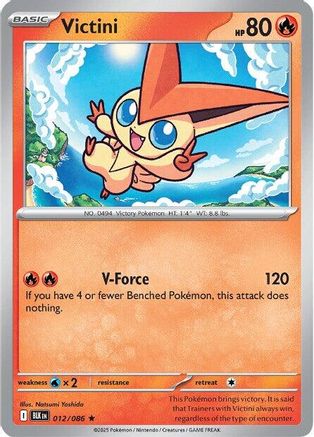 Image of Victini (012/086) [Scarlet & Violet: Black Bolt]