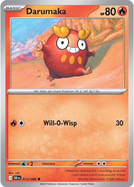 Image of Darumaka (013/086) [Scarlet & Violet: Black Bolt]