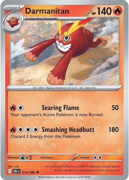Image of Darmanitan (014/086) [Scarlet & Violet: Black Bolt]