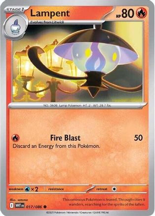 Image of Lampent (017/086) [Scarlet & Violet: White Flare]