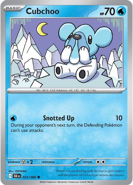 Image of Cubchoo (025/086) [Scarlet & Violet: Black Bolt]