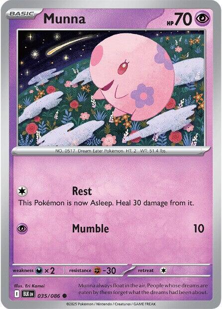 Image of Munna (035/086) [Scarlet & Violet: Black Bolt]