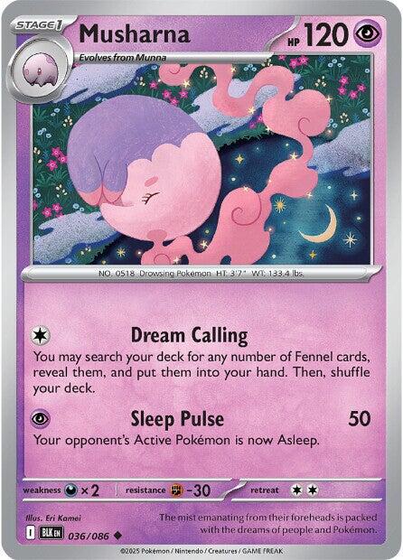 Image of Musharna (036/086) [Scarlet & Violet: Black Bolt]
