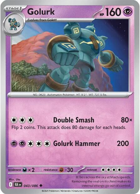 Image of Golurk (043/086) [Scarlet & Violet: Black Bolt]