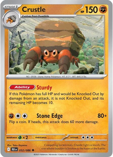 Image of Crustle (052/086) [Scarlet & Violet: Black Bolt]