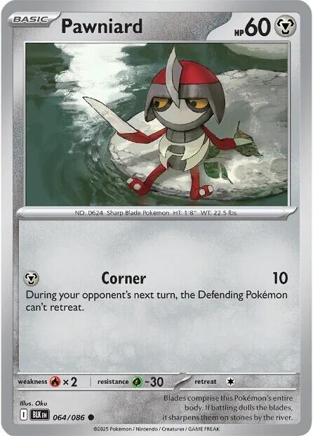 Image of Pawniard (064/086) [Scarlet & Violet: Black Bolt]