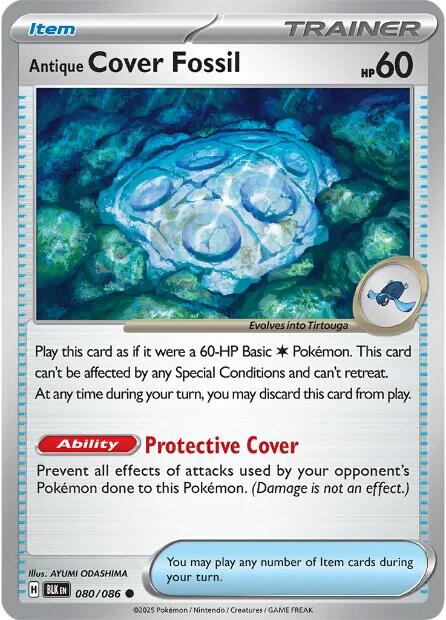 Image of Antique Cover Fossil (080/086) [Scarlet & Violet: Black Bolt]
