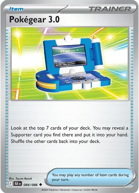 Image of Pokegear 3.0 (084/086) [Scarlet & Violet: Black Bolt]