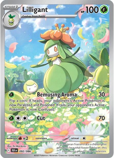 Image of Lilligant (092/086) [Scarlet & Violet: Black Bolt]