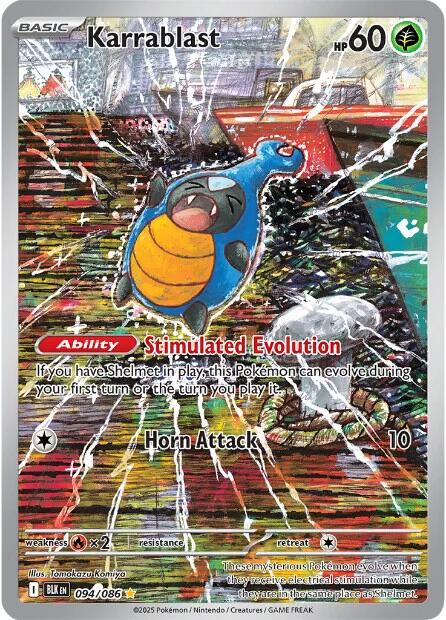 Image of Karrablast (094/086) [Scarlet & Violet: Black Bolt]