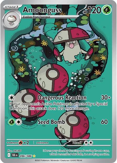 Image of Amoonguss (096/086) [Scarlet & Violet: Black Bolt]