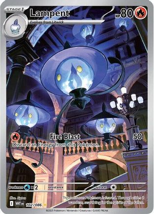 Image of Lampent (102/086) [Scarlet & Violet: White Flare]