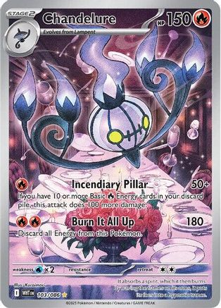 Image of Chandelure (103/086) [Scarlet & Violet: White Flare]