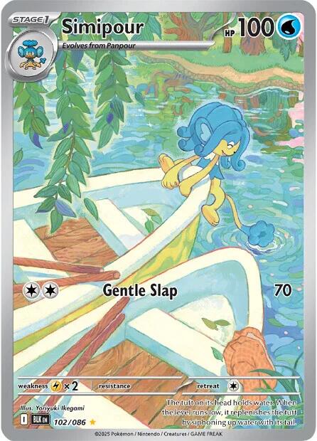 Image of Simipour (102/086) [Scarlet & Violet: Black Bolt]