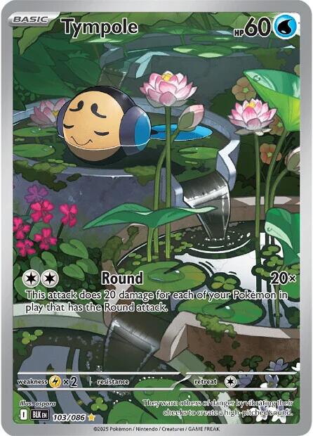 Tympole (103/086) [Scarlet & Violet: Black Bolt]