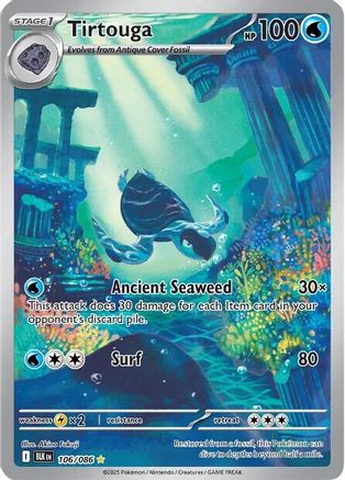 Image of Tirtouga (106/086) [Scarlet & Violet: Black Bolt]
