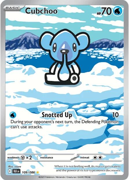 Image of Cubchoo (109/086) [Scarlet & Violet: Black Bolt]