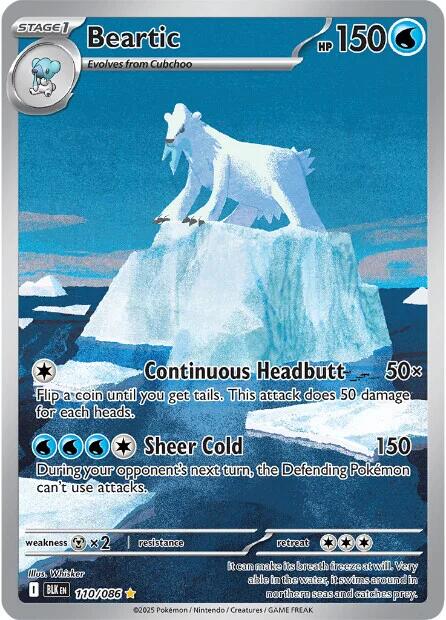 Image of Beartic (110/086) [Scarlet & Violet: Black Bolt]