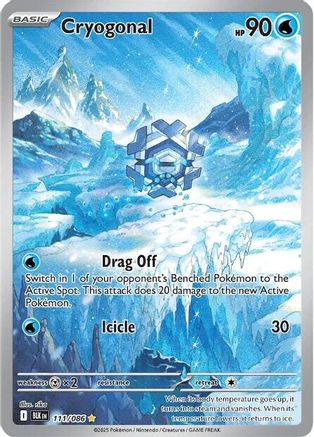 Image of Cryogonal (111/086) [Scarlet & Violet: Black Bolt]