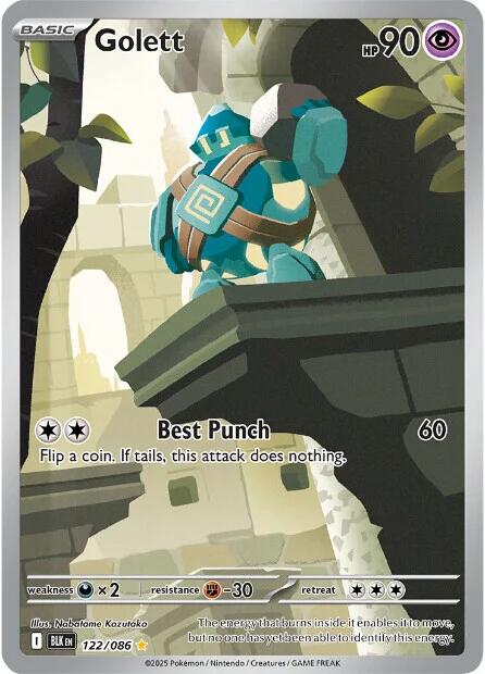 Image of Golett (122/086) [Scarlet & Violet: Black Bolt]