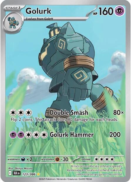 Image of Golurk (123/086) [Scarlet & Violet: Black Bolt]