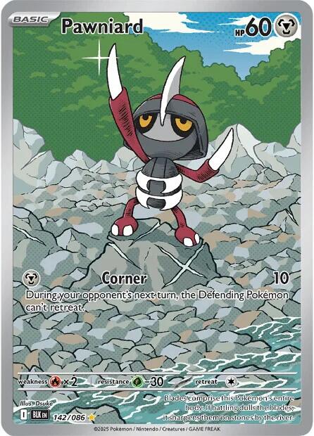 Image of Pawniard (142/086) [Scarlet & Violet: Black Bolt]