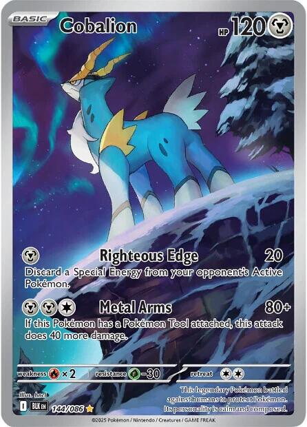 Image of Cobalion (144/086) [Scarlet & Violet: Black Bolt]