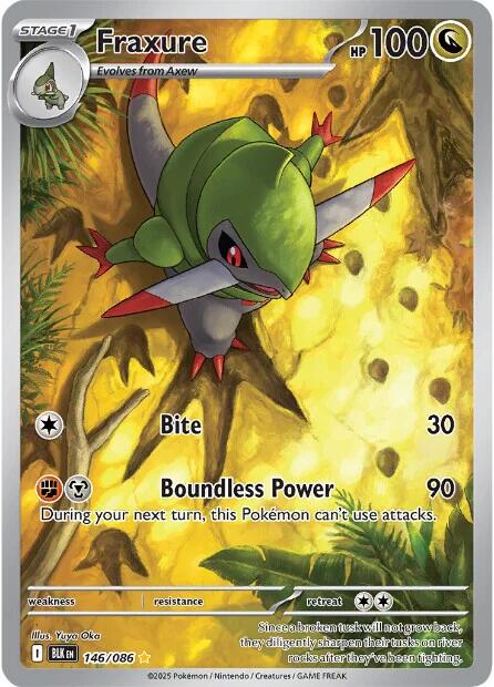 Image of Fraxure (146/086) [Scarlet & Violet: Black Bolt]