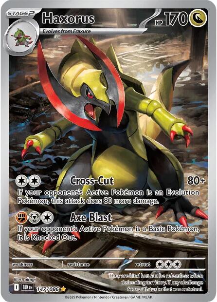 Image of Haxorus (147/086) [Scarlet & Violet: Black Bolt]
