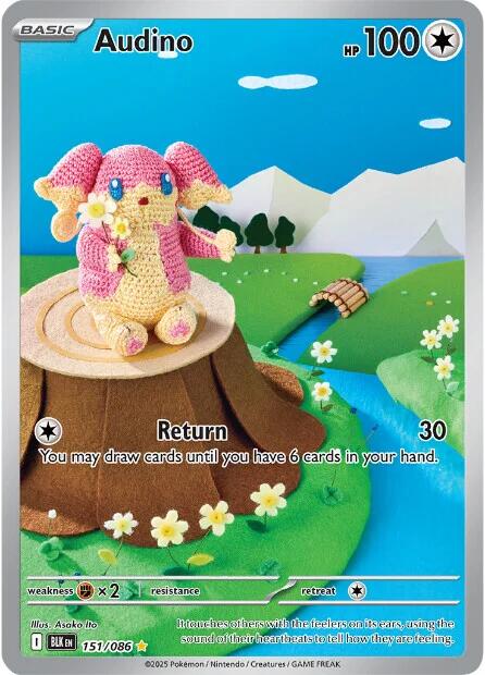 Image of Audino (151/086) [Scarlet & Violet: Black Bolt]