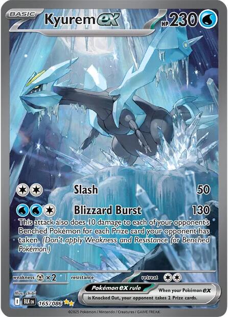 Image of Kyurem ex (165/086) [Scarlet & Violet: Black Bolt]