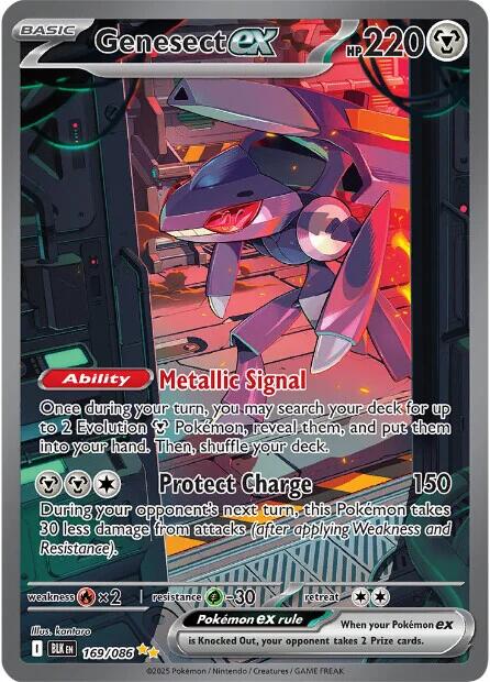 Image of Genesect ex (169/086) [Scarlet & Violet: Black Bolt]