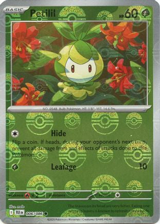 Image of Petilil (006/086) (Poke Ball Pattern) [Scarlet & Violet: Black Bolt]