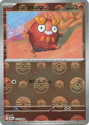 Image of Darumaka (013/086) (Poke Ball Pattern) [Scarlet & Violet: Black Bolt]