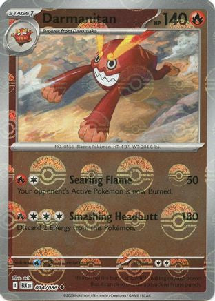 Image of Darmanitan (014/086) (Poke Ball Pattern) [Scarlet & Violet: Black Bolt]