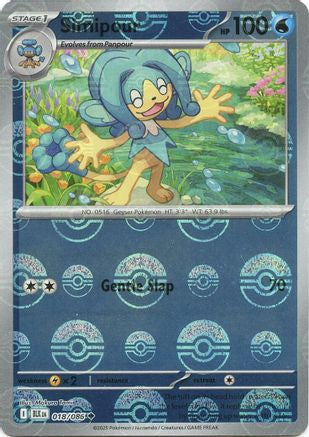 Image of Simipour (018/086) (Poke Ball Pattern) [Scarlet & Violet: Black Bolt]