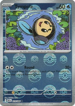 Image of Tympole (019/086) (Poke Ball Pattern) [Scarlet & Violet: Black Bolt]