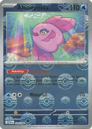Image of Alomomola (024/086) (Poke Ball Pattern) [Scarlet & Violet: Black Bolt]