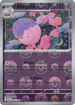 Image of Musharna (036/086) (Poke Ball Pattern) [Scarlet & Violet: Black Bolt]