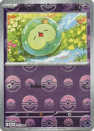 Image of Solosis (037/086) (Poke Ball Pattern) [Scarlet & Violet: Black Bolt]