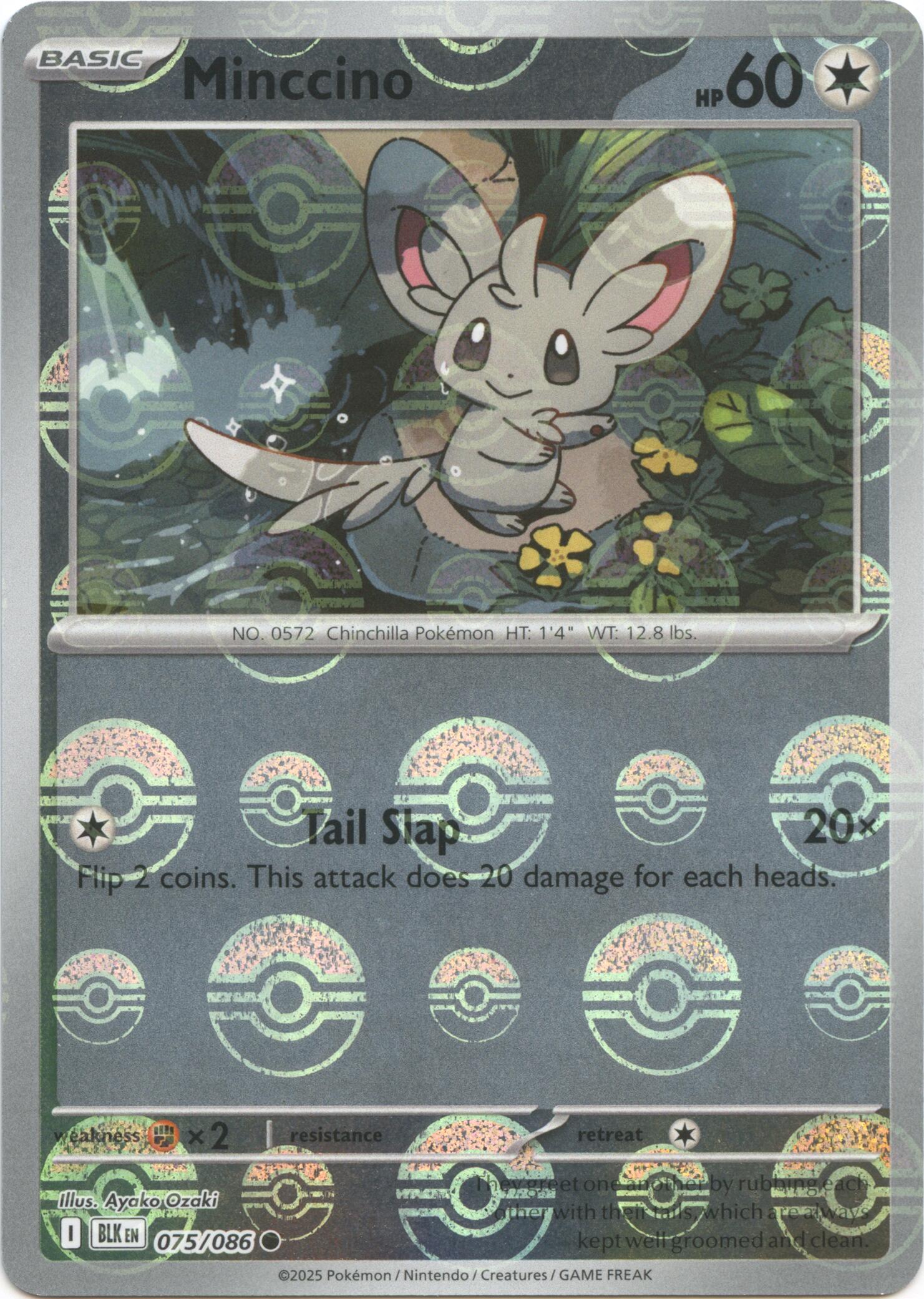Image of Cinccino (076/086) (Poke Ball Pattern) [Scarlet & Violet: Black Bolt]
