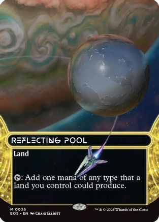 Image of Reflecting Pool (0036) (Borderless) [Edge of Eternities: Stellar Sights]