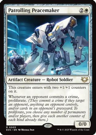 Image of Patrolling Peacemaker [Edge of Eternities Commander]