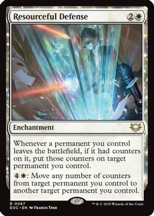 Image of Resourceful Defense [Edge of Eternities Commander]