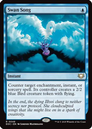 Image of Swan Song [Edge of Eternities Commander]