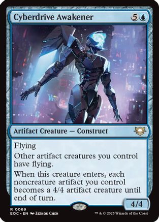 Image of Cyberdrive Awakener [Edge of Eternities Commander]