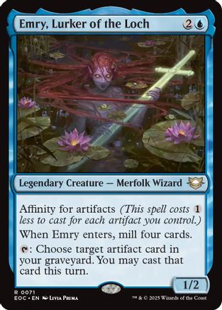 Image of Emry, Lurker of the Loch [Edge of Eternities Commander]
