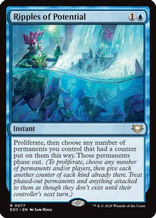 Image of Ripples of Potential [Edge of Eternities Commander]